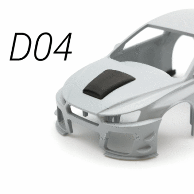 DS-Design Motorhauben Lufthutze D04 – D08