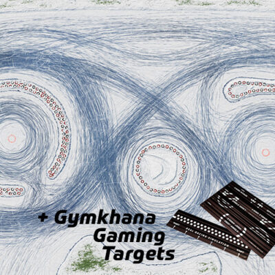 Drift Rennstrecke Racetrack Ice-Land inkl. Gymkhana Gaming Targets | Sturmkind